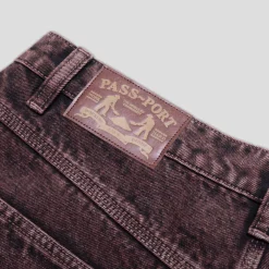 Pass~Port Workers Club Short - Wine Over-Dye