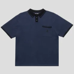 Pass~Port Workers Polo - Navy