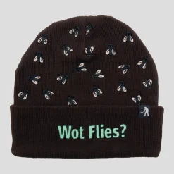 Pass~Port Wot Flies Beanie - Chocolate