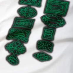 Pearls Ephemera Tee - White