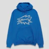 Pearls Pop Hood - Royal Blue