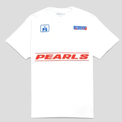 Pearls Rally Tee - White