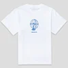 Pearls Skateboards Fan Tee - White