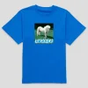 Pearls Skateboards Pony Tee - Royal Blue