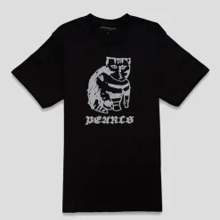 Pearls Tabby Tee - Black