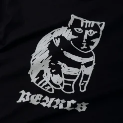 Pearls Tabby Tee - Black