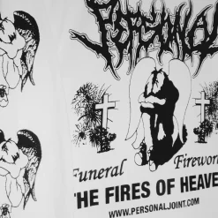 Personal Joint Funeral Fireworks L/S T-Shirt - White