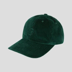 Polar Skate Co. Cord Sai Cap - Dark Emerald
