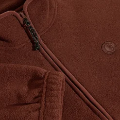 Polar Skate Co. Ivan Half Zip Sweater - Wine