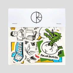 Polar Skate Co. Jacobs Corner Sticker Pack