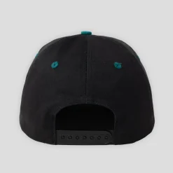 Quartersnacks Journalist Cap - Black / Green