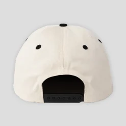 Quartersnacks Journalist Cap - Cream / Black