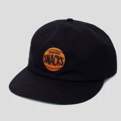 Quartersnacks 70s Logo Cap - Black