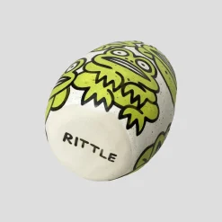 Rittle Frog Vase - Green / Black