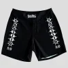 Saville Road Gish Boardshort- Black / White