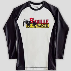 Saville Road Secure Long-sleeve - Black / White