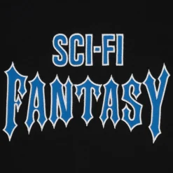 Sci-Fi Fantasy Biker Hood - Black