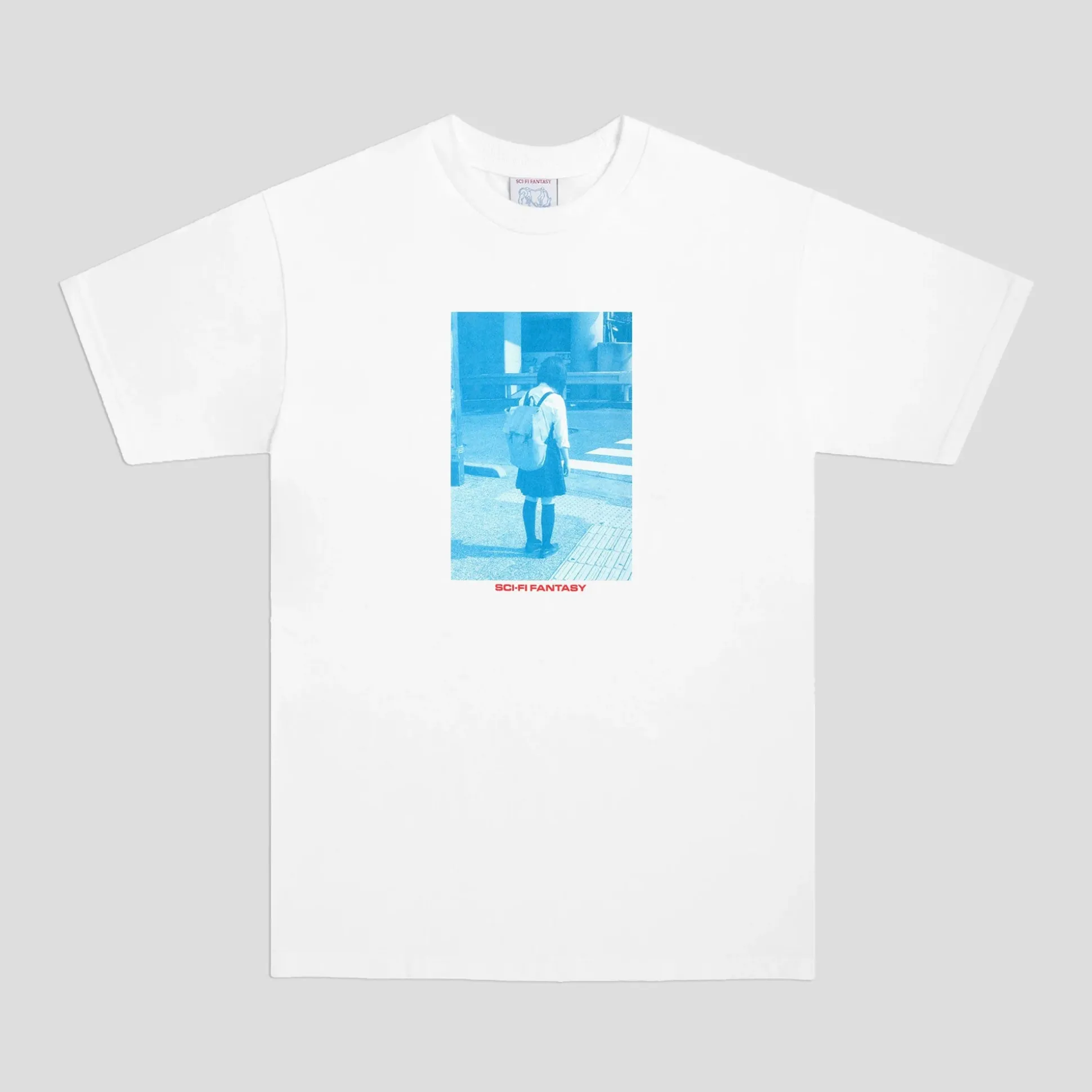 Sci-Fi Fantasy Cruel Technology Tee - White