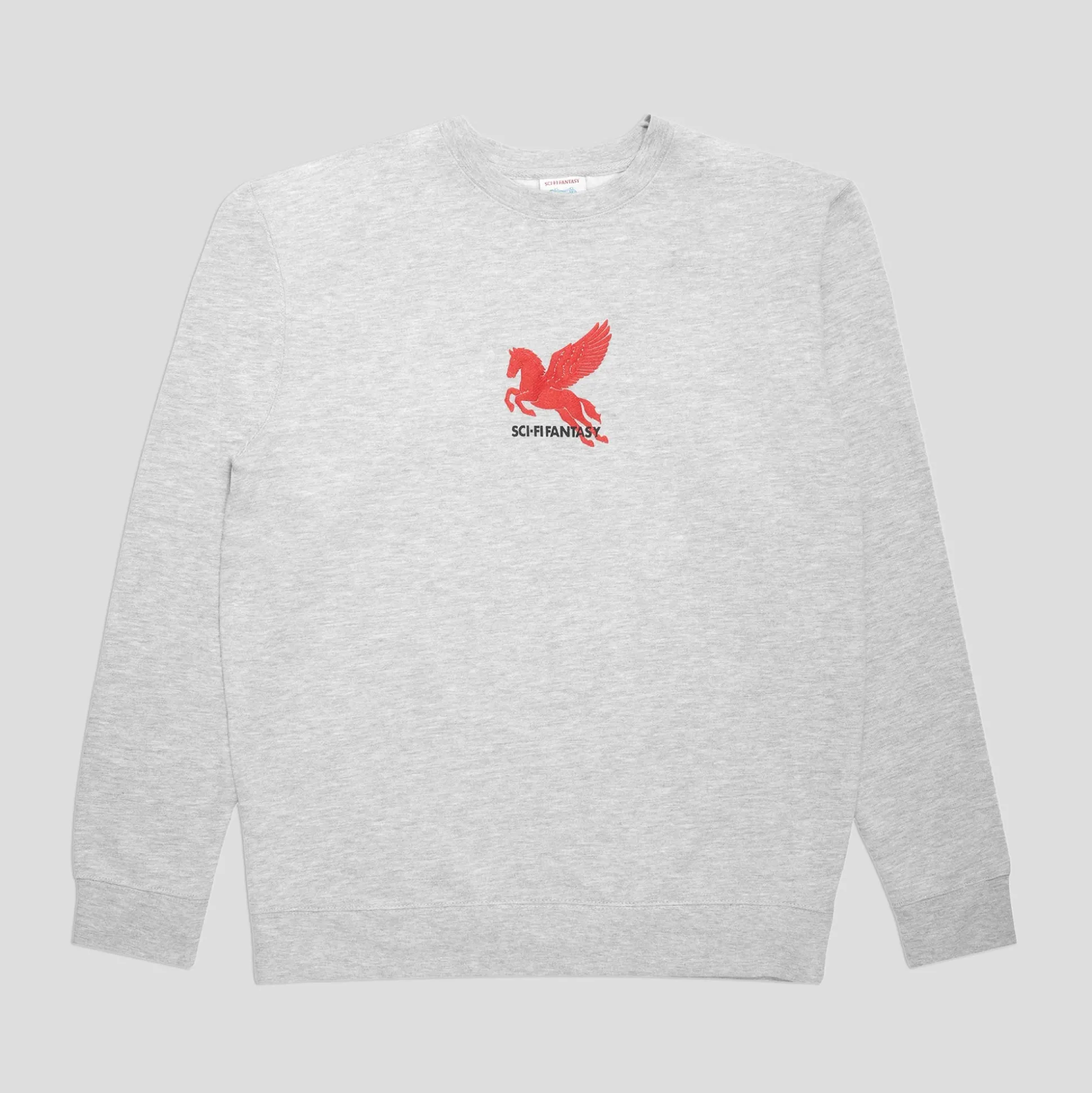 Sci-Fi Fantasy Pegasus Crewneck - Grey Heather