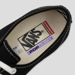 VANS "SKATE AUTHENTIC" SHOE BLACK/WHITE