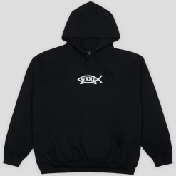 WKND Evo Fish Hoodie - Black