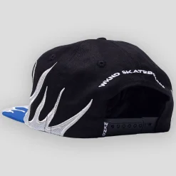 WKND Flame 5 Panel Hat - Black