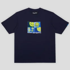WKND Smirley Tee - Navy