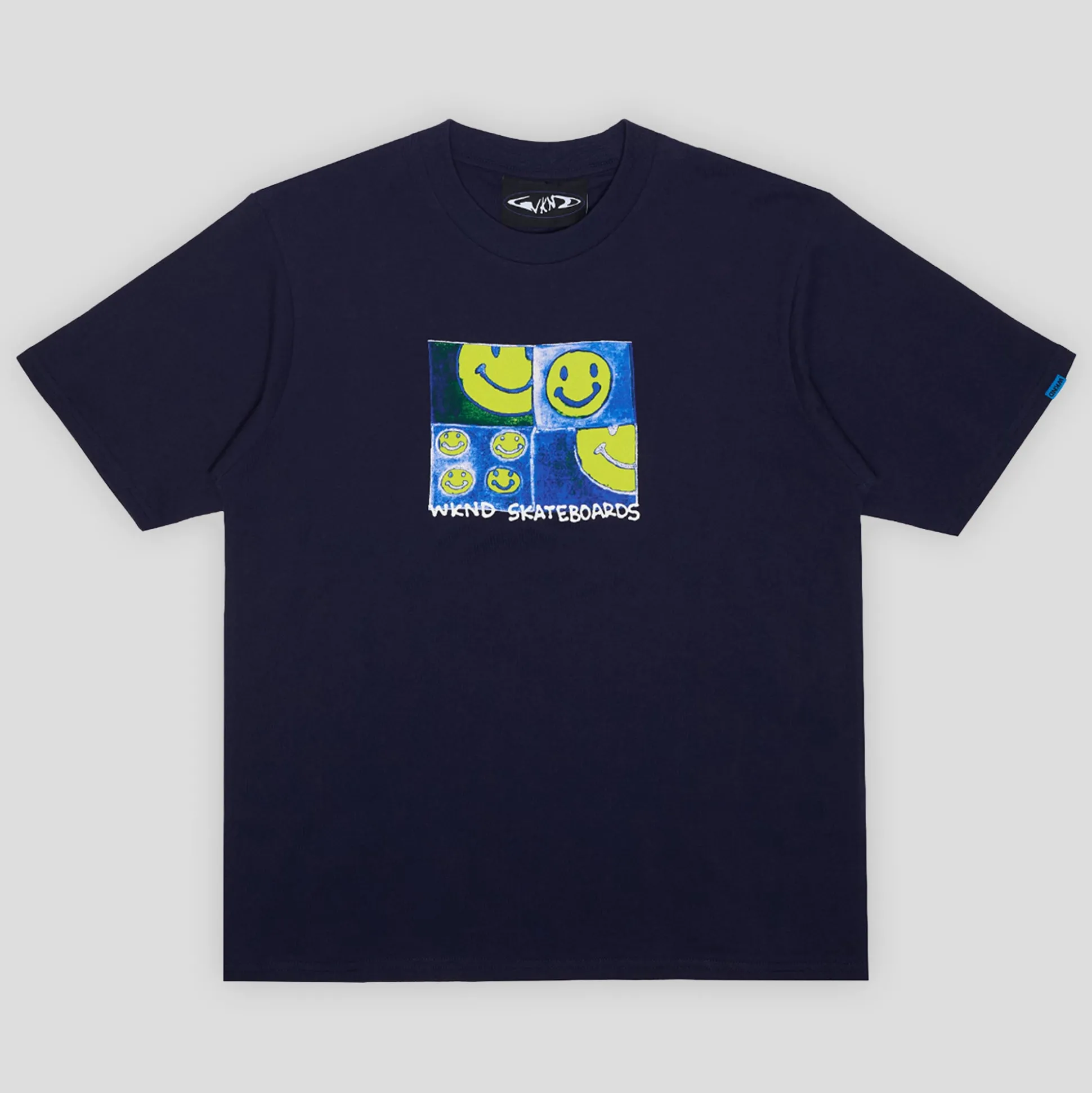 WKND Smirley Tee - Navy
