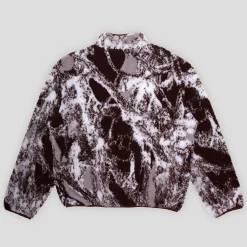WKND Temple Fleece Jacket - Camo Brown